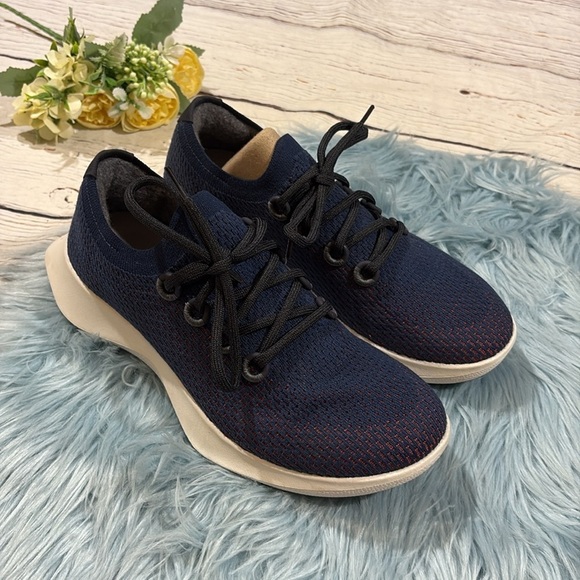 Allbirds Navy Mens Tree Dasher Running Sneakers